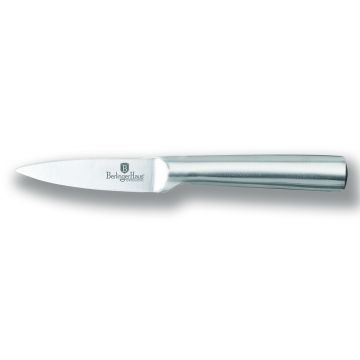 Cutit pentru curatat fructe si legume din otel inoxidabil, 9 cm, Silver Jewelry
