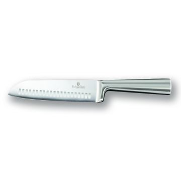 Cutit Santoku din otel inoxidabil, 17,5 cm, Silver Jewelry