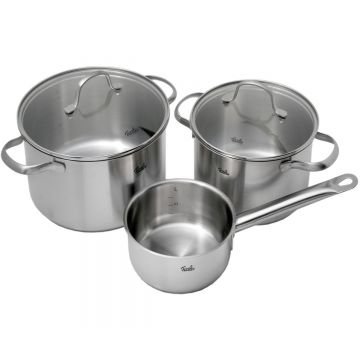 Set oale din inox 3 piese Fissler San Francisco 1.2 L - 5.3 L