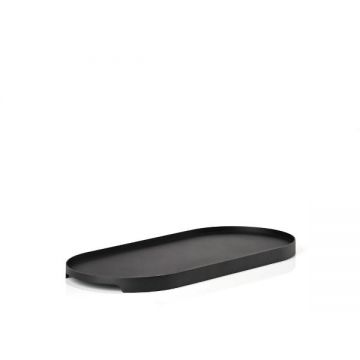 Tava pentru servire din metal Single 332040 Negru, L35xl16xH1,8 cm, Zone Denmark