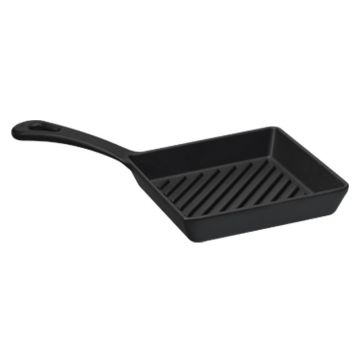 Tigaie grill fonta LAVA 16 x 16 cm