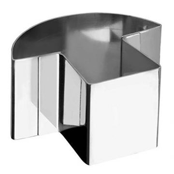 Forma inox model ciuperca-8x7cm-Ibili