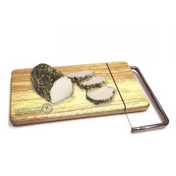 Platou lemn taiere branza si foie gras