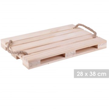 Platou servire model palet marfa 38x28cm