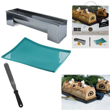 Set pentru rulade - forma, spatula si placa