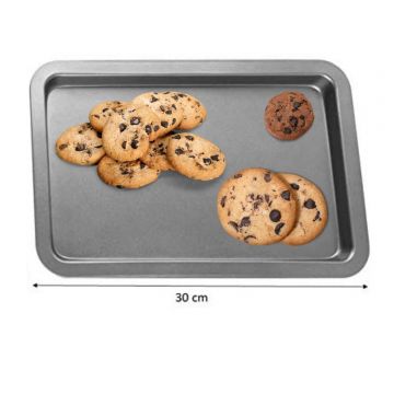 Tava de copt non-stick 30x18cm, acoperire Goldflon-Chef Aid