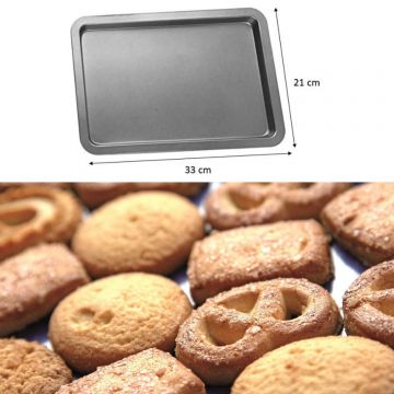 Tava de copt non stick, acoperire Goldflon 33x21cm-Chef Aid