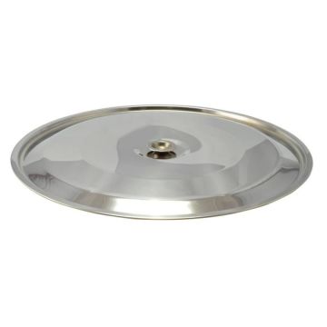 Capac inox, pentru ceaun, 70 cm, Perfect Home