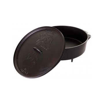 Ceaun din fonta cu capac - cuptor olandez Camp Chef 41 cm 11 litri CC-SDO16