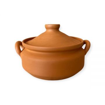 Oala de lut, ceramica, 3 litri pentru sarmale - Ceramica Martinescu
