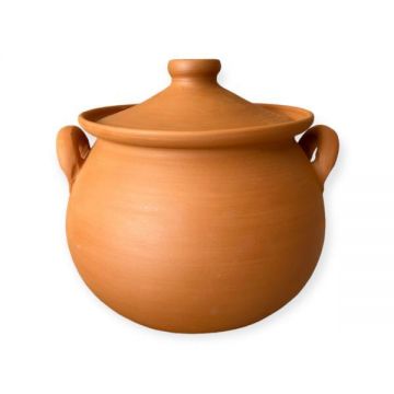 Oala de lut, ceramica, 8 litri pentru sarmale - Ceramica Martinescu