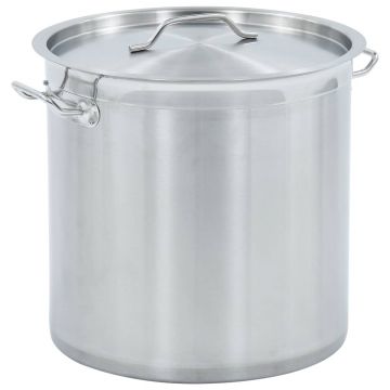 Oală de supă 35 x 35 cm inox 33 L