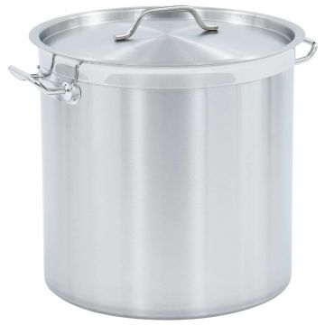 Oală de supă 40 x 40 cm inox 50 L