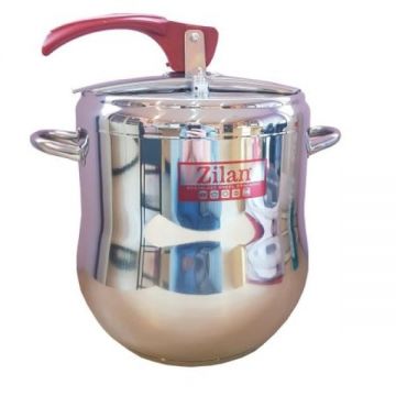 Oala sub presiune bombata Zilan ZLN-1022, Capacitate 9L, Inox