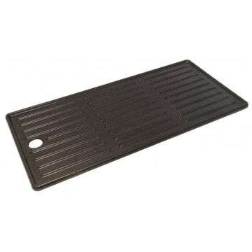 Plita din fonta cu 2 fete neteda si grill 43 x 21 cm Char-Broil 140008