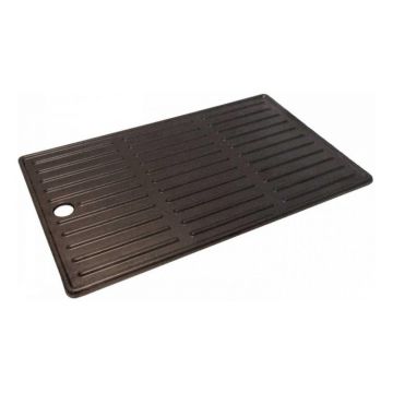 Plita din fonta cu 2 fete neteda si grill 43 x 24 cm Char-Broil 140012