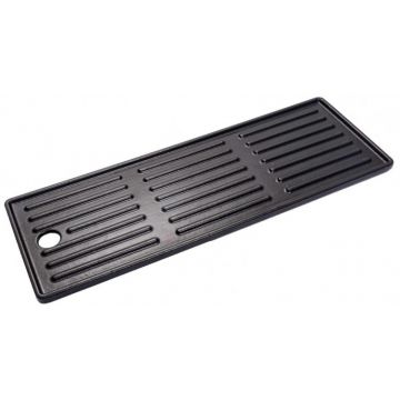 Plita din fonta cu 2 fete neteda si grill 46 x 17 cm Char-Broil 140031