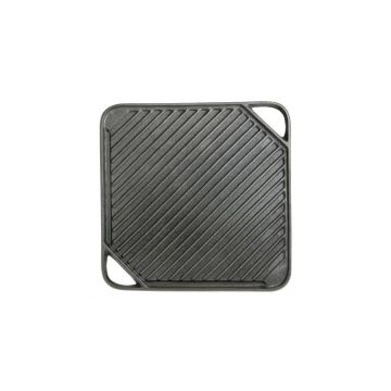Plita universala din fonta cu 2 fete neteda si grill 26 x 26 cm Mr. Padelllas Activa 20020
