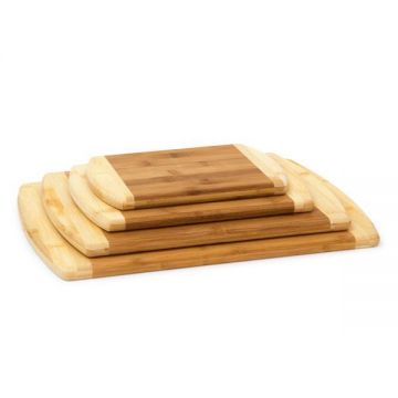 Set 4 tocatoare din bambus - Maxdeco