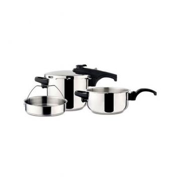 Set oale sub presiune Taurus Duo Ontime Rapid 4L+6L, inox, inductie