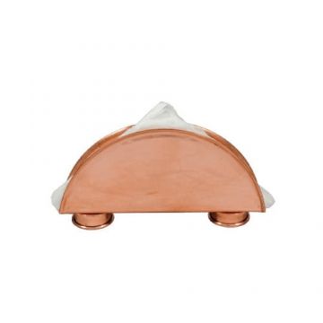 Suport din Cupru pentru Servetele de Masa, Vertical, 100% Cupru, Lucrat Manual