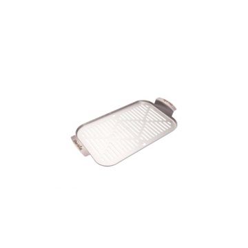Tava din inox tip grill pentru gratar 22 x 42,5 x 2 cm Char-Broil 140015