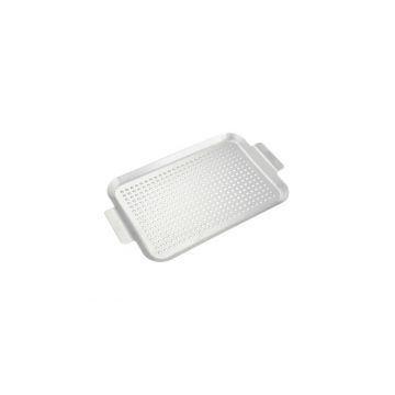 Tava din inox tip grill pentru gratar 37 x 25,5 cm Cadac 98315V Tava din inox tip grill pentru gratar 37 x 25,5 cm Cadac 98315V