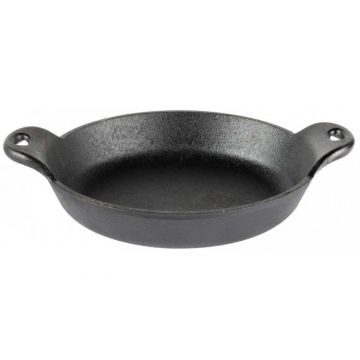Tava mica rotunda pentru servire din fonta tratata termic 16 cm 0,41 litri Lodge L-HMSRD