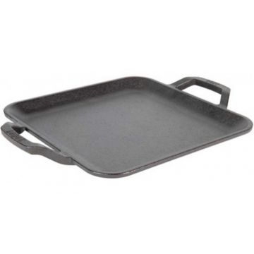 Tava patrata cu doua manere Chef Collection Lodge 28 cm L-C11SGR