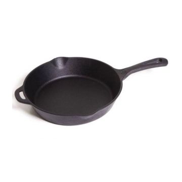 Tigaie adanca rotunda din fonta cu maner Camp Chef 20 cm CC-SK8