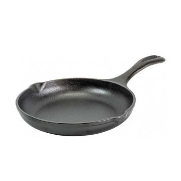 Tigaie adanca rotunda din fonta cu maner Chef Collection Lodge 22 cm L-C8SK