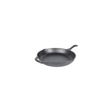 Tigaie adanca rotunda din fonta cu maner Chef Collection Lodge 30 cm L-C12SK