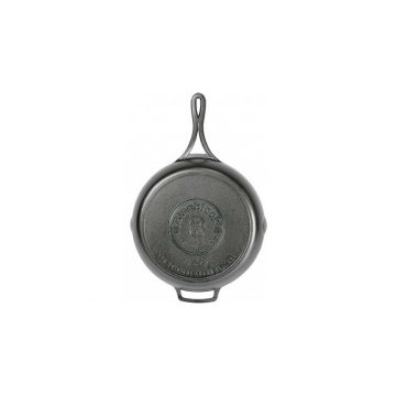 Tigaie adanca rotunda din fonta cu maner Lodge triplu asezonata Blacklock 30 cm L-BL39SK