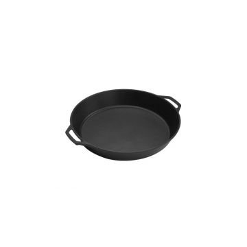 Tigaie adanca rotunda din fonta cu manere Lodge 43 cm L-17SK3