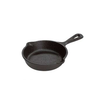 Tigaie mini rotunda din fonta cu maner Lodge 9 cm L-MS3