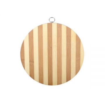 Tocator rotund bambus, D 30 cm - Maxdeco