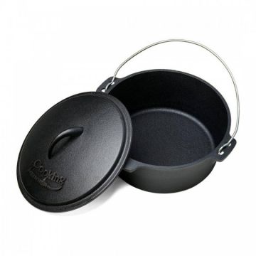 Ceaun + capac fonta pura 25 x 10 cm 3.5 litri