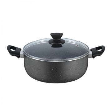 Cratita cu capac ZILAN ZLN-1990, Aluminiu, 26cm, 4L