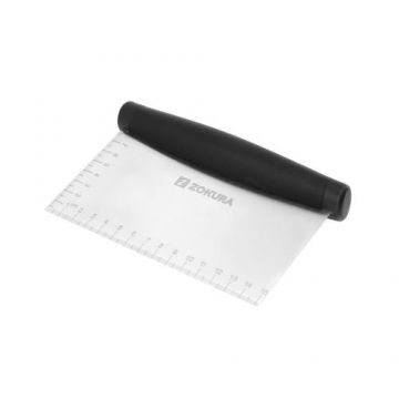 Cutit aluat,  inox si plastic, 15x11,5cm - Zokura