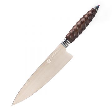 Cutitul bucatarului profesional Maranc Austria Bohler M390, otel pulbere, 20 cm, M205