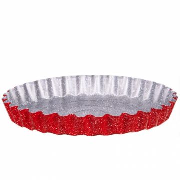 Forma de copt tarta Bohmann BH6478, Otel Carbon, 28x4cm, Rosie Forma de copt tarta Bohmann BH6478, Otel Carbon, 28x4cm, Rosie