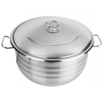 Oala cu capac GRAND ZLN-7314, Inox, 18cm, Capacitate 2.1L Oala cu capac GRAND ZLN-7314, Inox, 18cm, Capacitate 2.1L