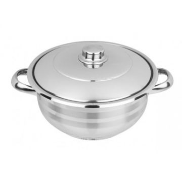 Oala cu capac GRAND ZLN-7376, Inox, 30cm, Capacitate 10.2L