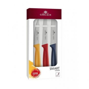 Set 3 cutite Smart Color Gerlach, Otel Set 3 cutite Smart Color Gerlach, Otel
