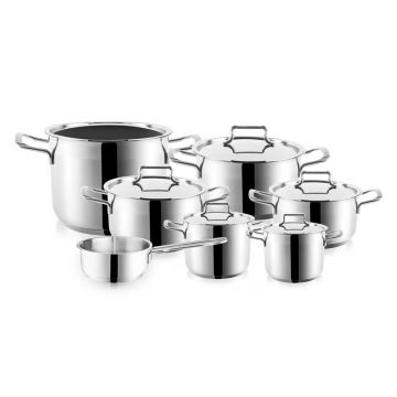 Set de vase pentru gătit din oțel inoxidabil Anett – Orion