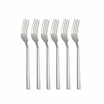 Set furculite 6 piese Voltz V51511ADF, Otel inoxidabil, Finisaj lucios