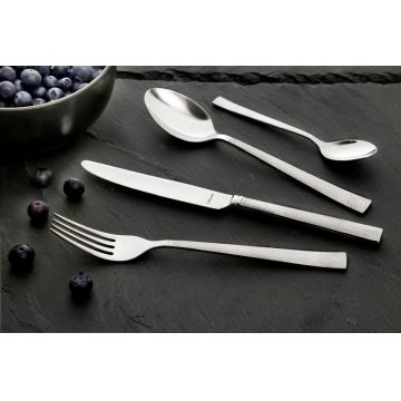Set tacamuri, 24 piese, Jewel, inox, argintiu