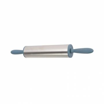 Sucitor din otel inoxidabil Rosberg RMF2212, 7x6x48cm, manere plastic, albastru