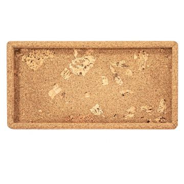 Tavă din plută 14.5x28 cm Querco – ZicZac Tavă din plută 14.5x28 cm Querco – ZicZac