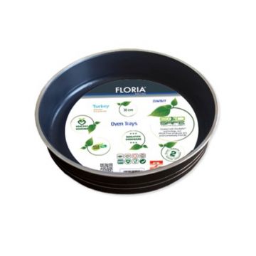 Tava teflonata rotunda ZLN-2140, Aluminiu, 26cm, ADANCA